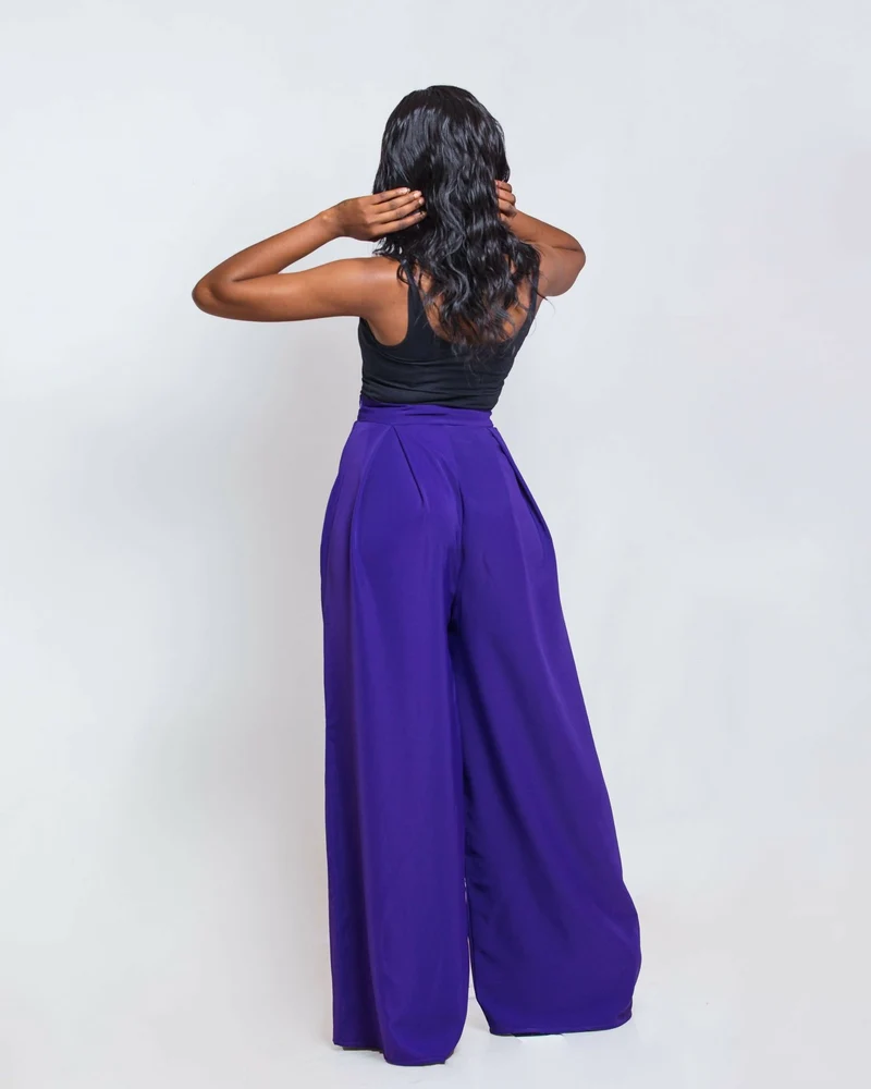 Da'Joy Fashions Nova Pants - Purple