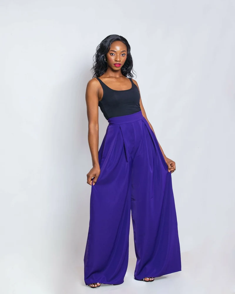 Da'Joy Fashions Nova Pants - Purple