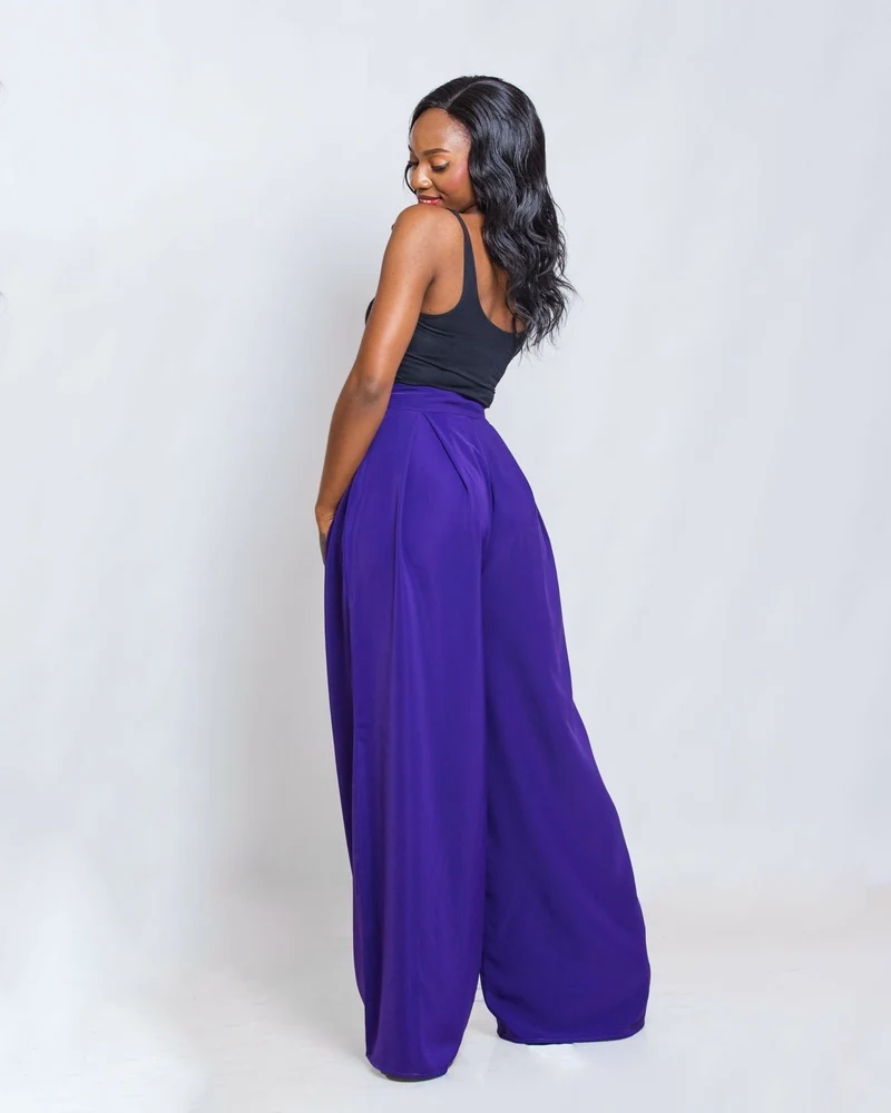 Da'Joy Fashions Nova Pants - Purple