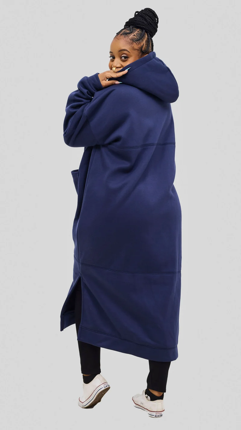 Hoodie & Chill Jabari Hood Jacket - Navy Blue