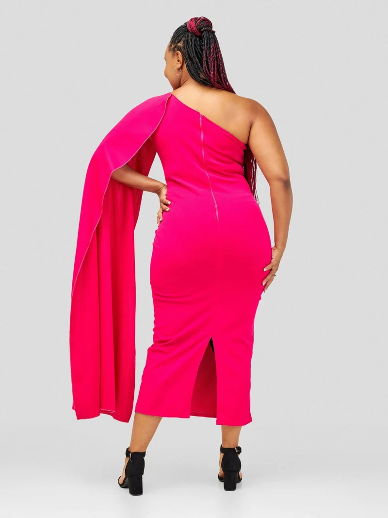 Vintlyne Pauline Dress - Hot Pink