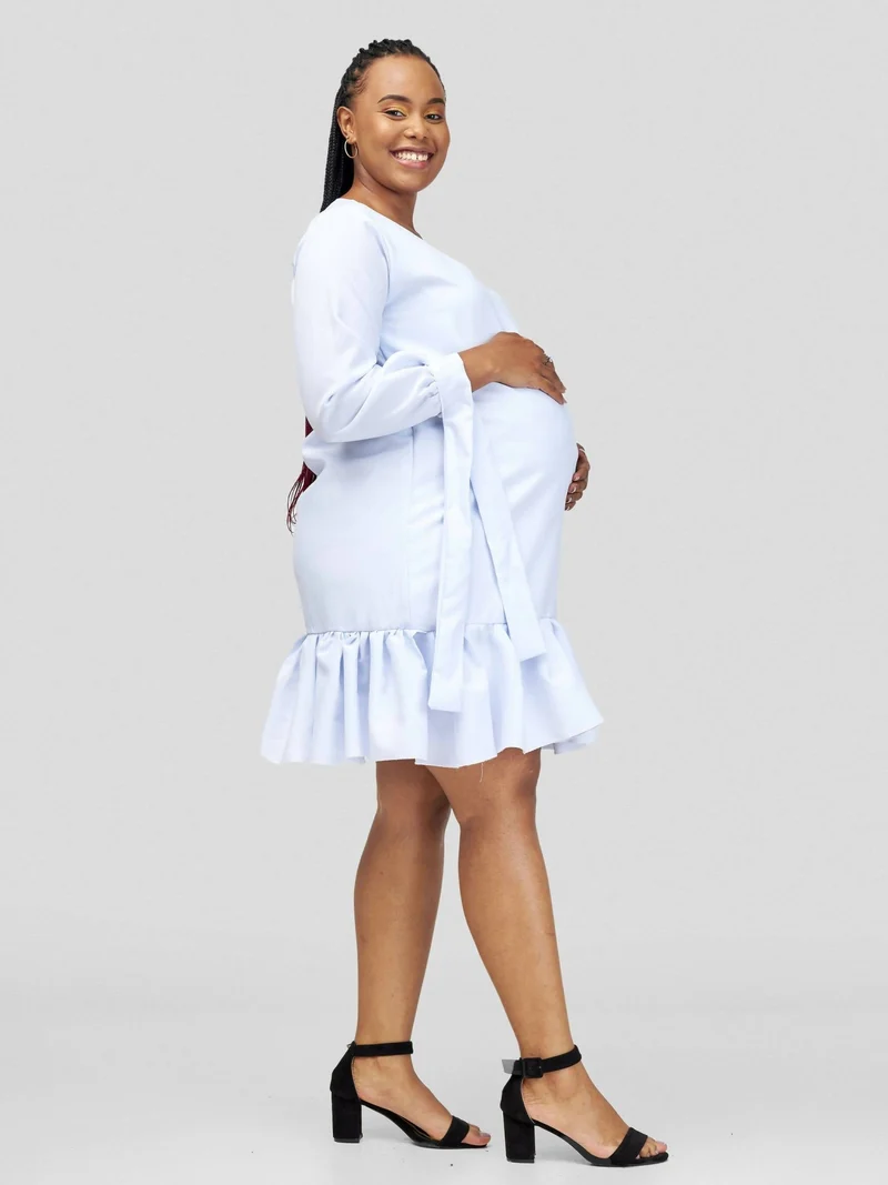 Vintlyne Shira Shift Dress - White