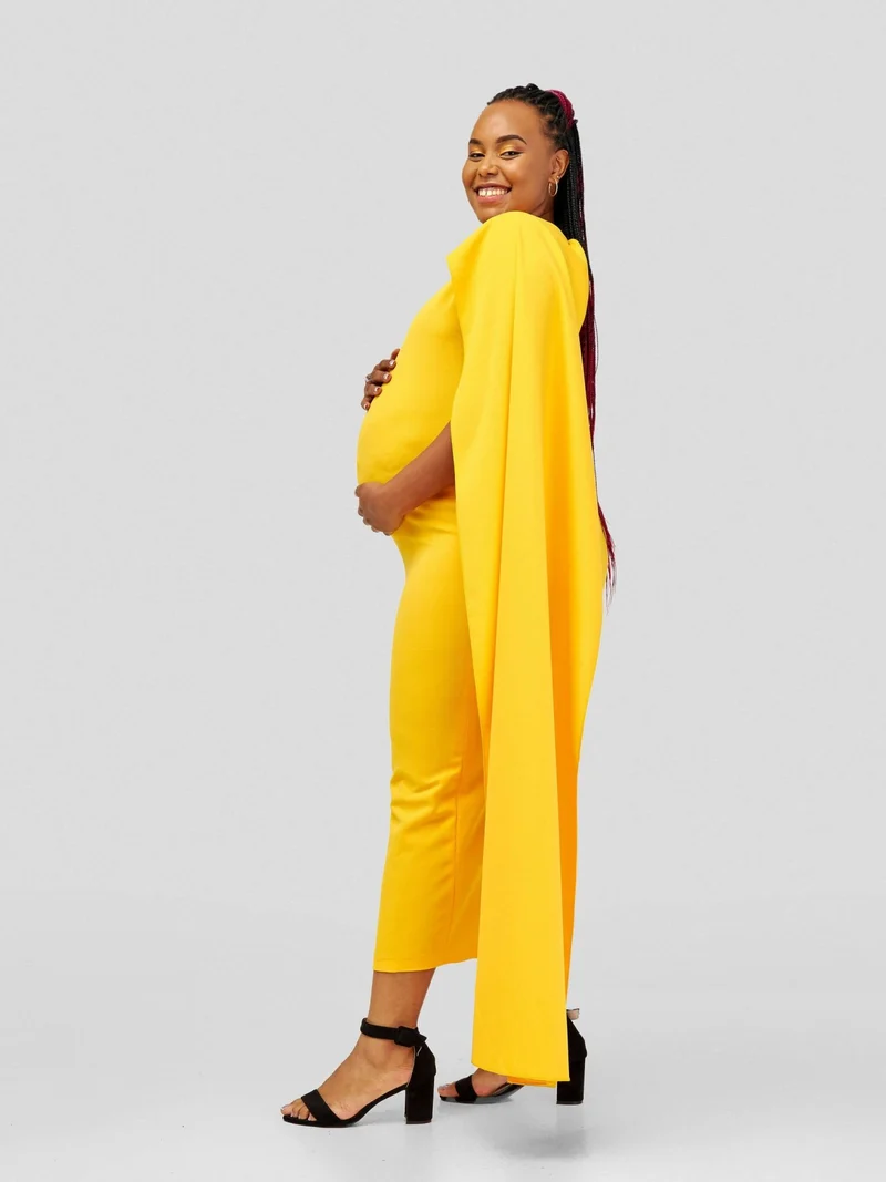 Vintlyne Pauline Dress - Yellow