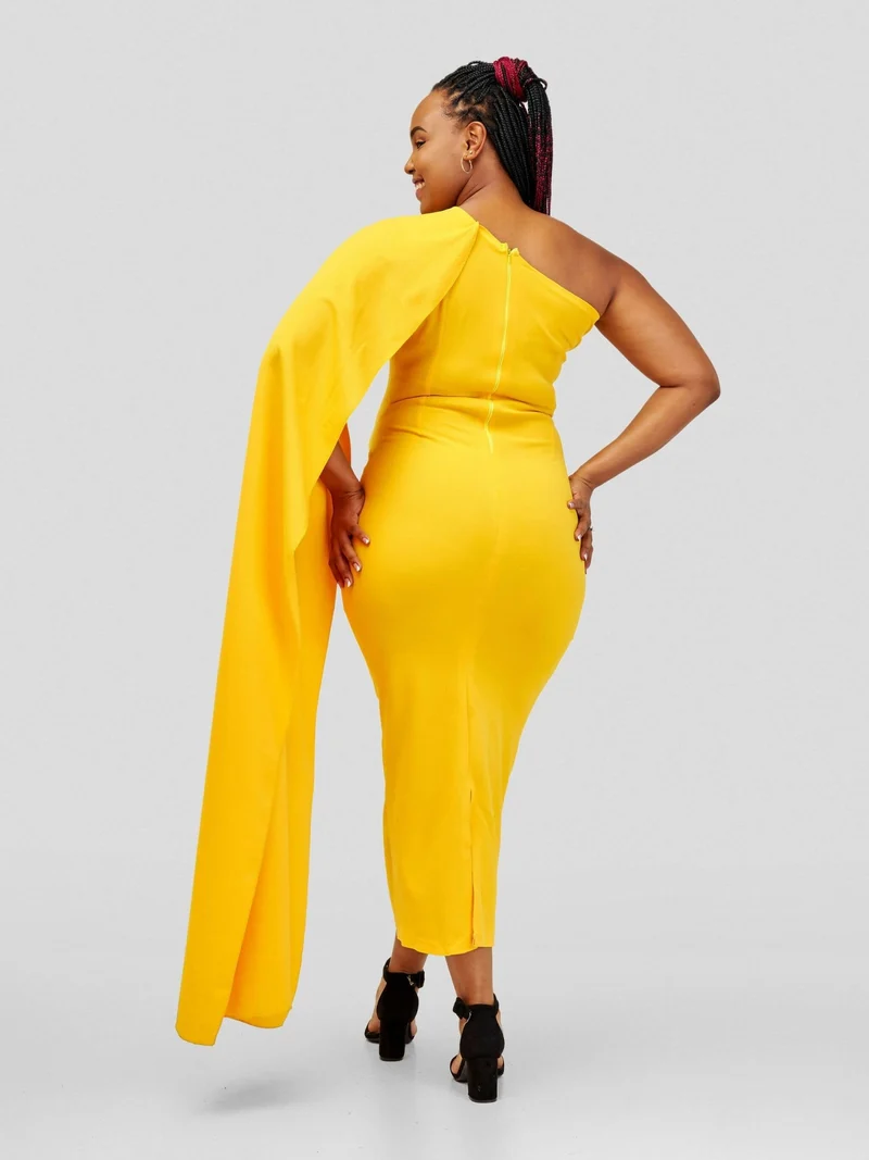 Vintlyne Pauline Dress - Yellow