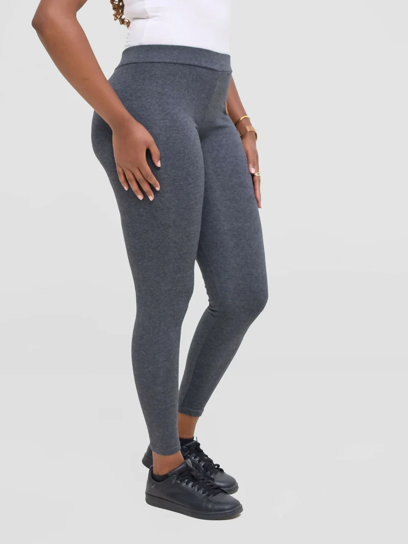 Stylish Sisters Ronde Heavy Comfy Tights Leggings - Dark Grey