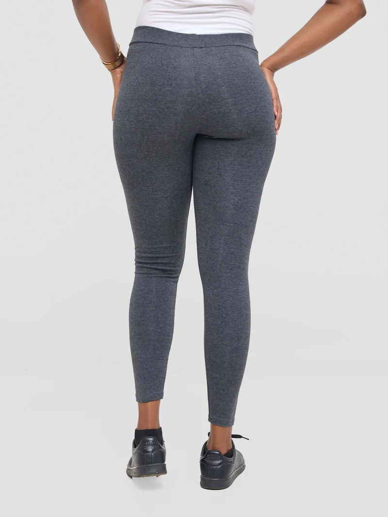 Stylish Sisters Ronde Heavy Comfy Tights Leggings - Dark Grey