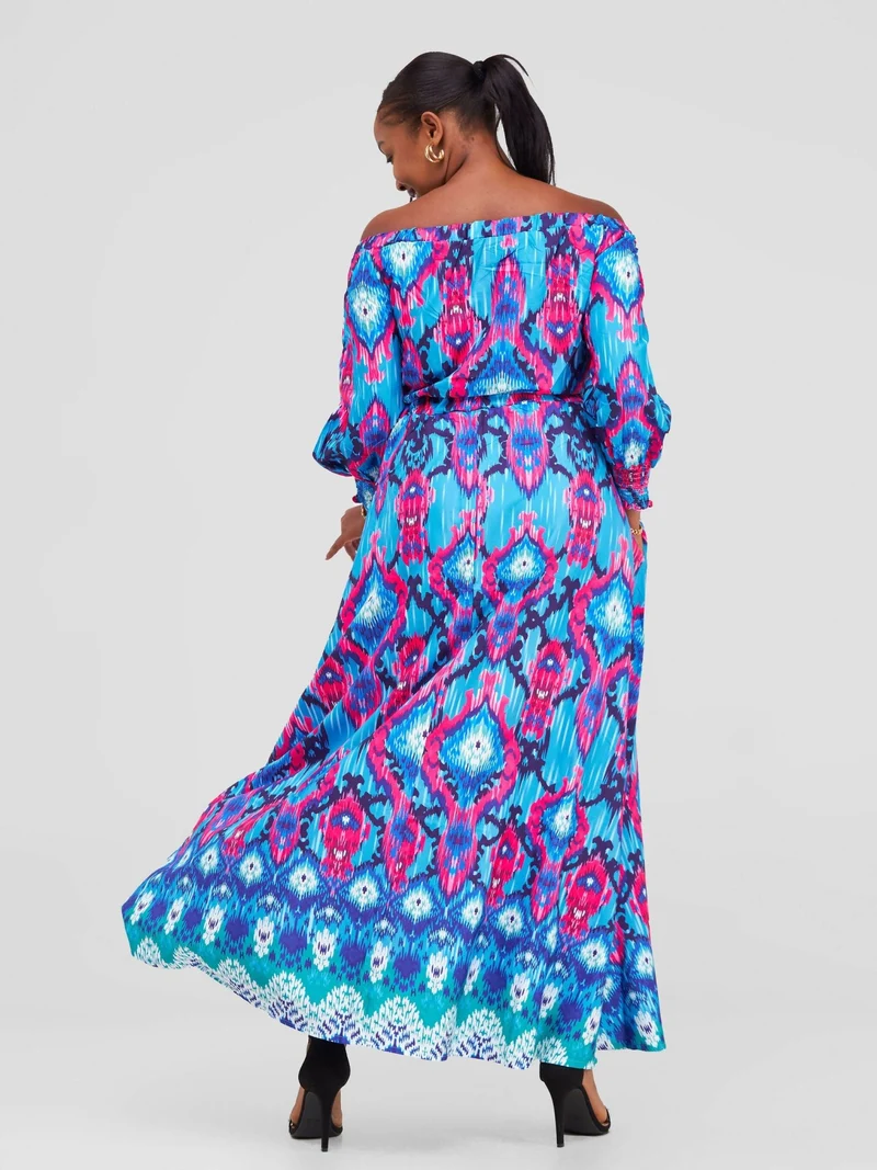 Stylish Sisters Skirt & Top Set - Blue