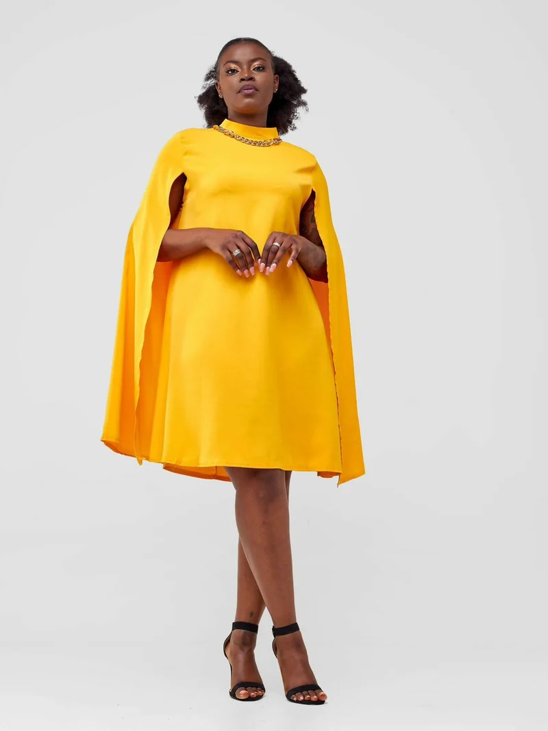 StylishSisters Dress - Mustard