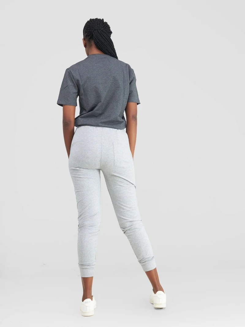 Stylish Sisters Leisure & Workout Ladies Pant - Light Grey
