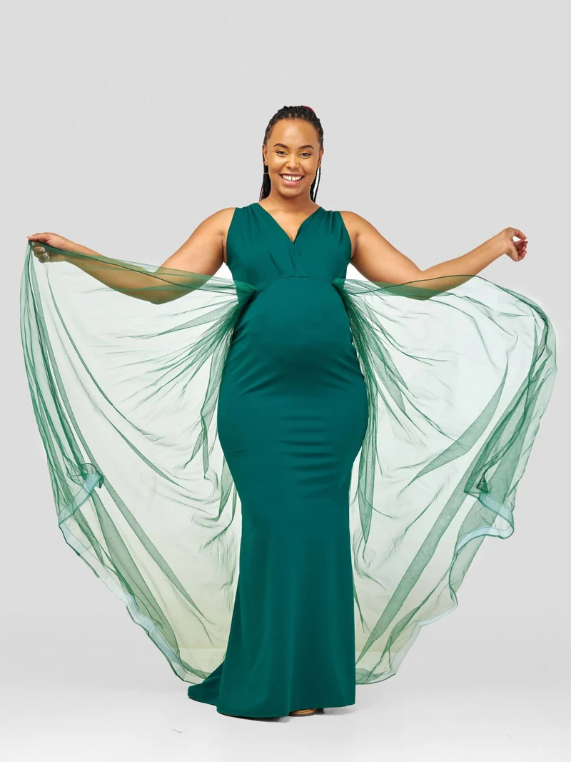 Vintlyne Jojo Dress - Emerald Green