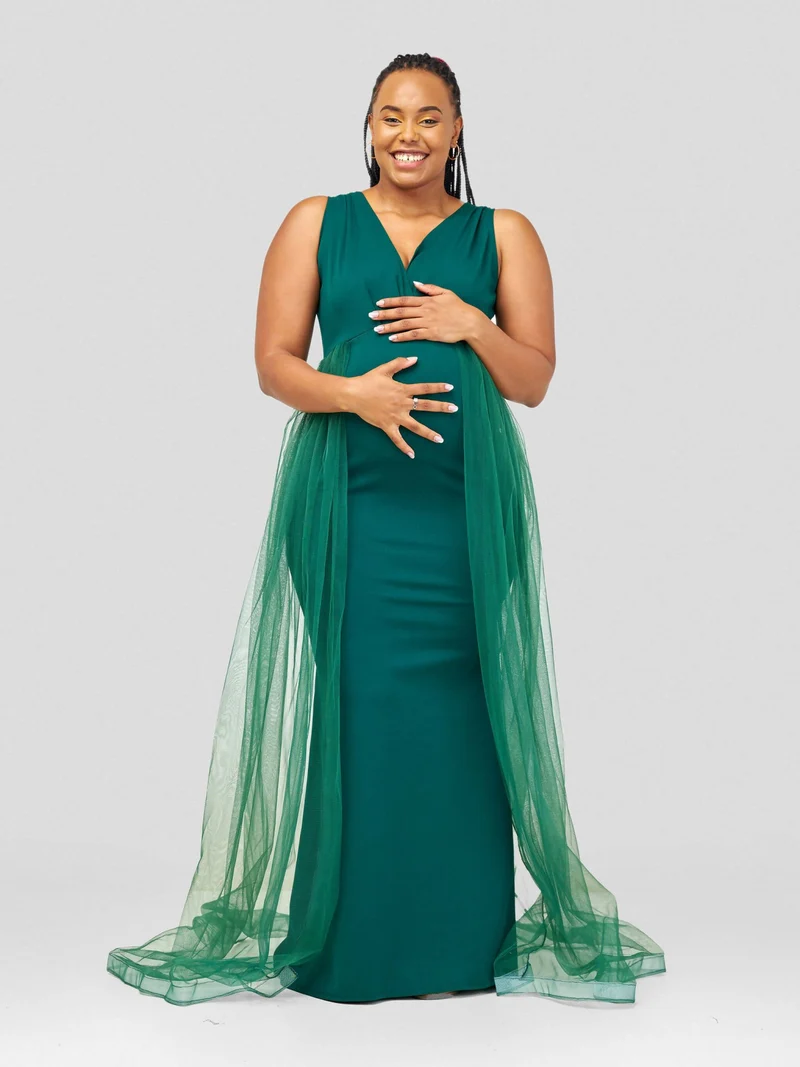 Vintlyne Jojo Dress - Emerald Green