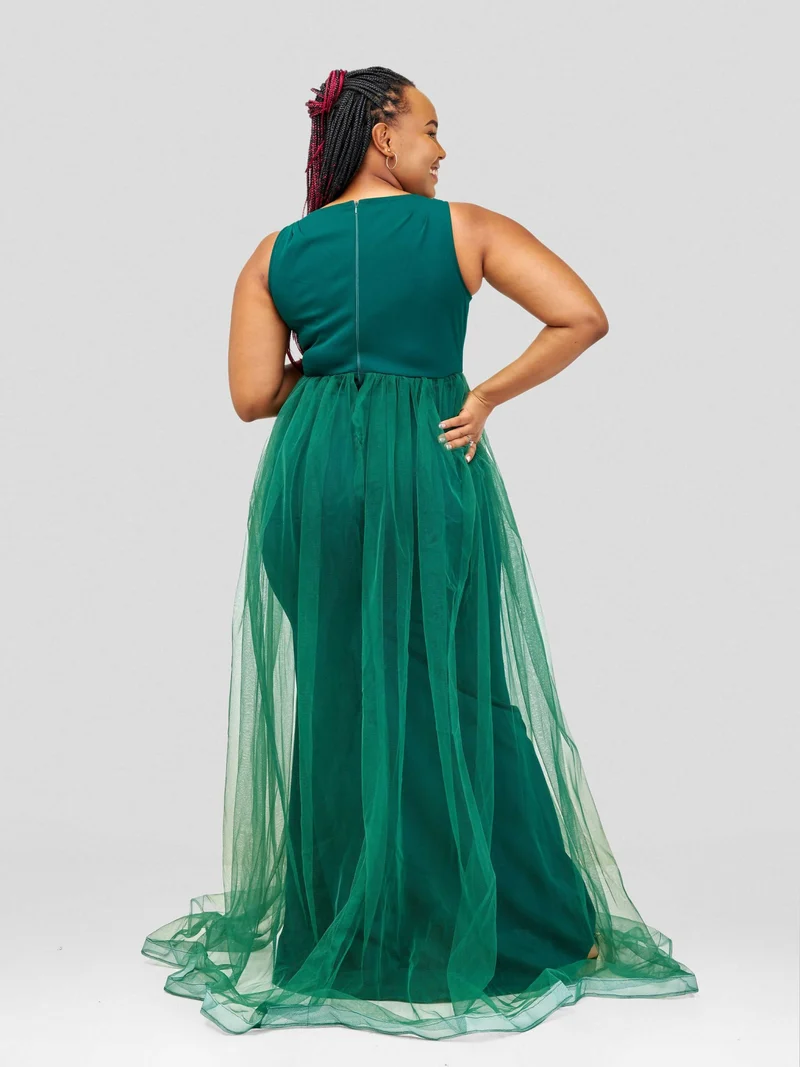 Vintlyne Jojo Dress - Emerald Green