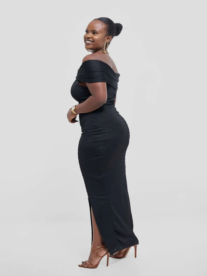 Silk House Collection Elora Dress - Black