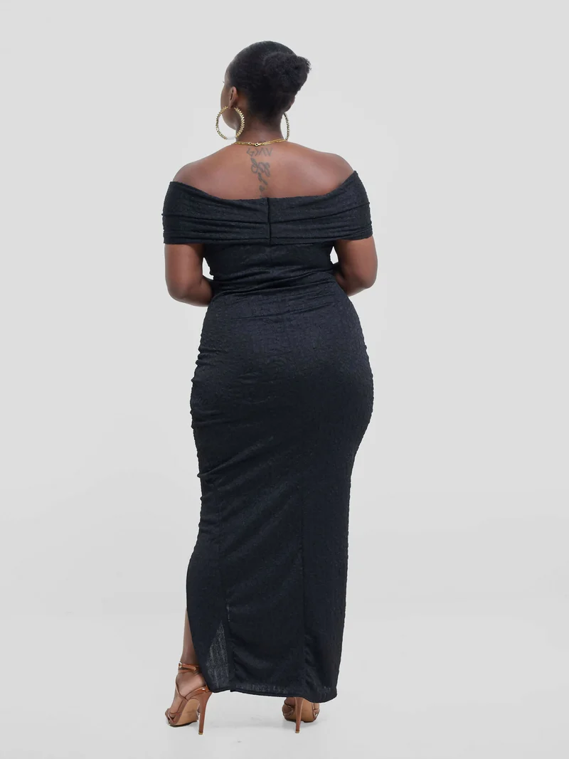 Silk House Collection Elora Dress - Black
