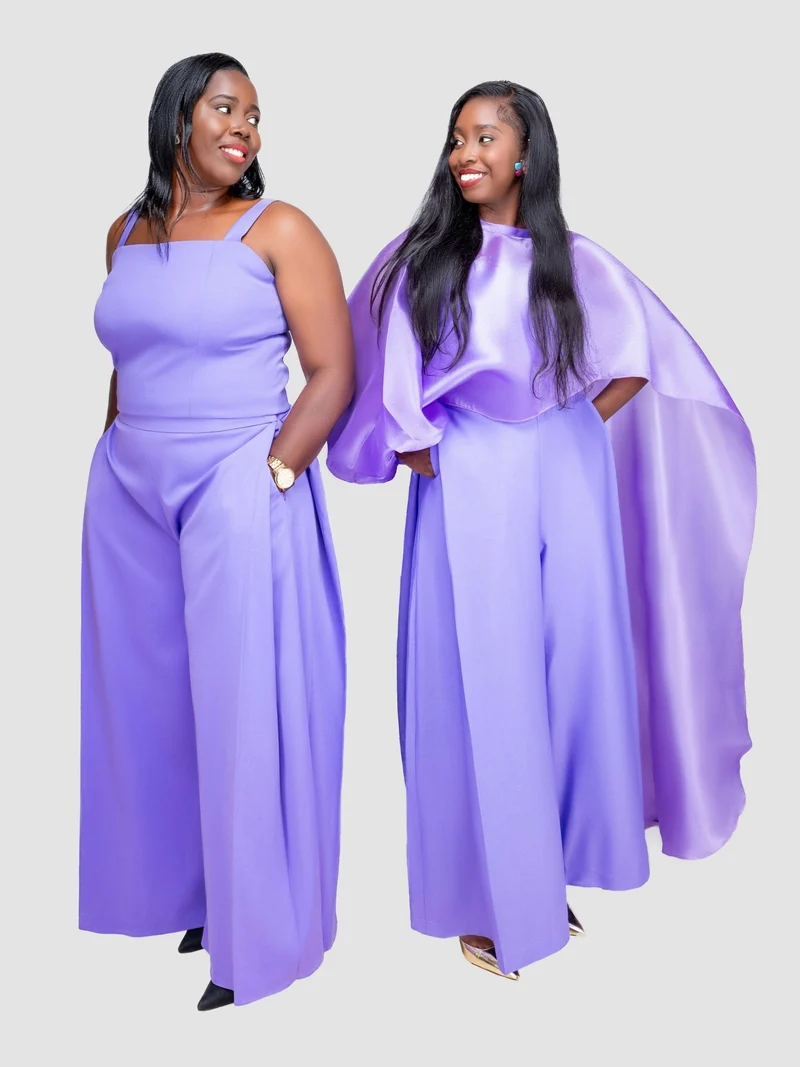 V-LUX Lavish Babe Pant Set - Lilac
