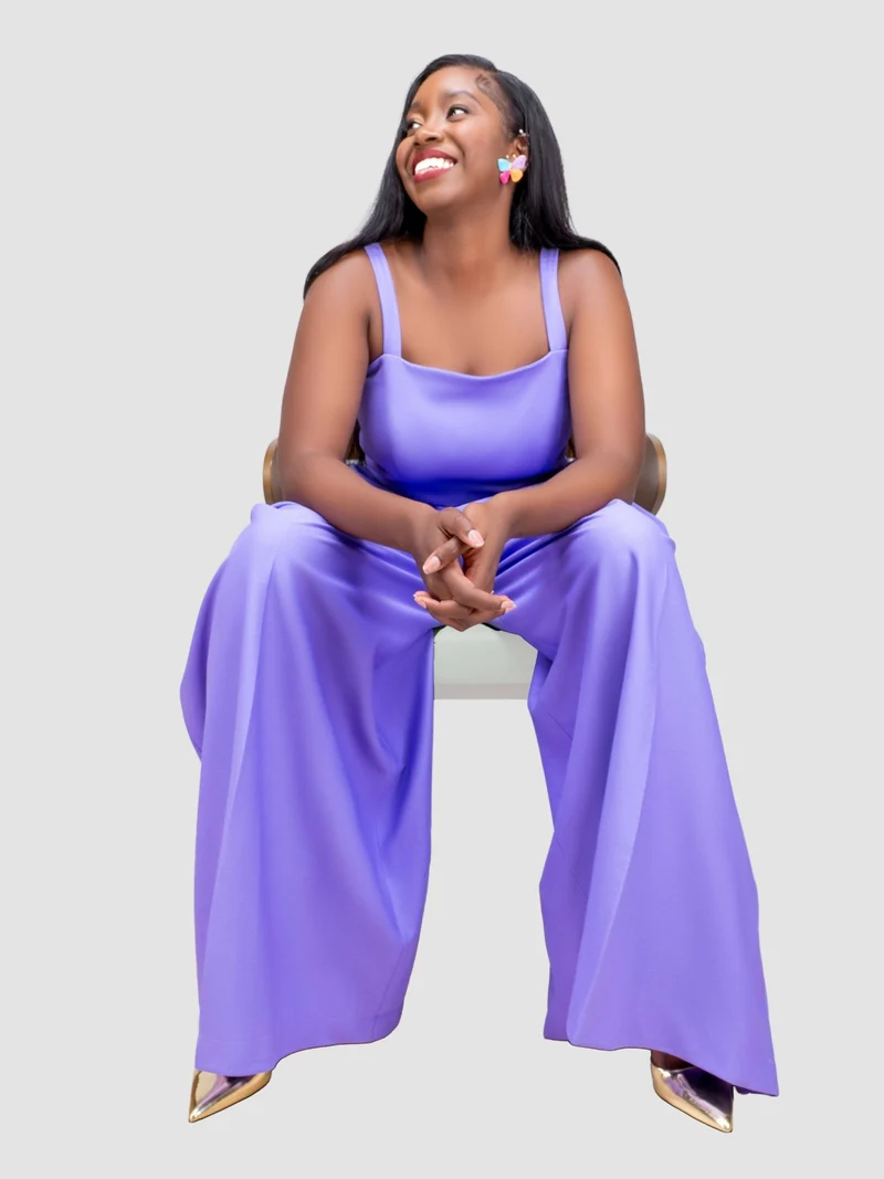 V-LUX Lavish Babe Palazzo Pant - Lilac