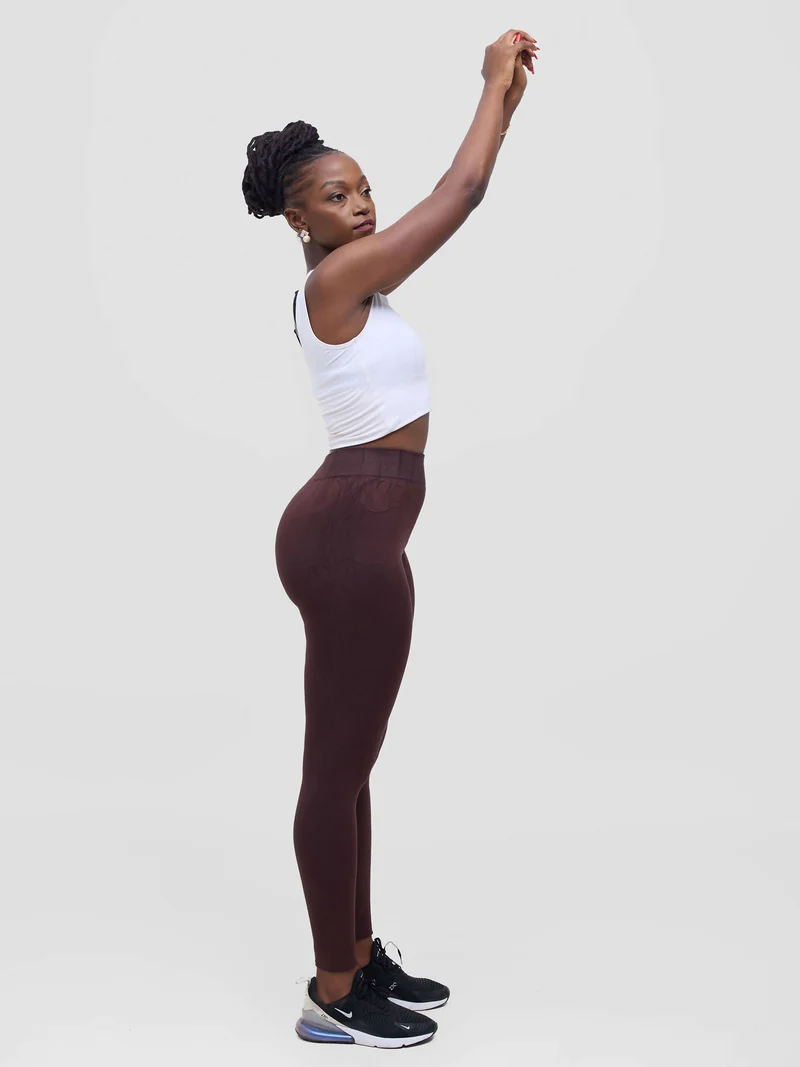 Stylish Sisters Comfy Tights Legging - Brown