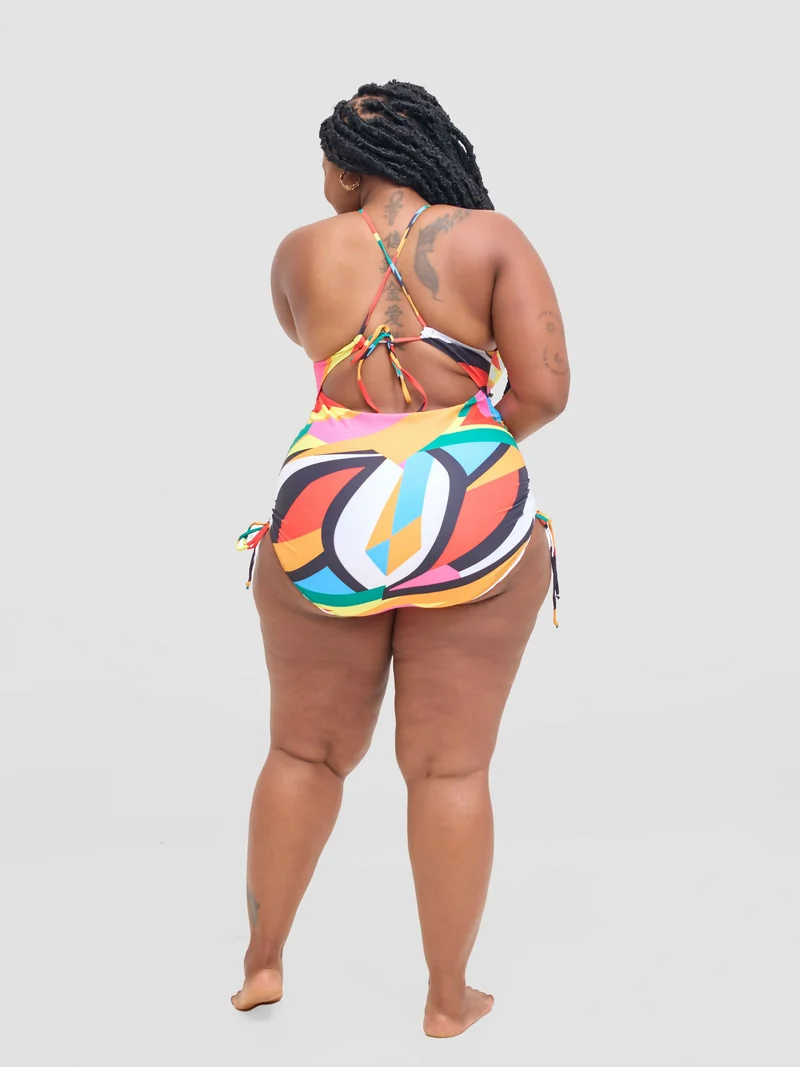 Shells Attic Monokini Swimwear Suit - Multicolored