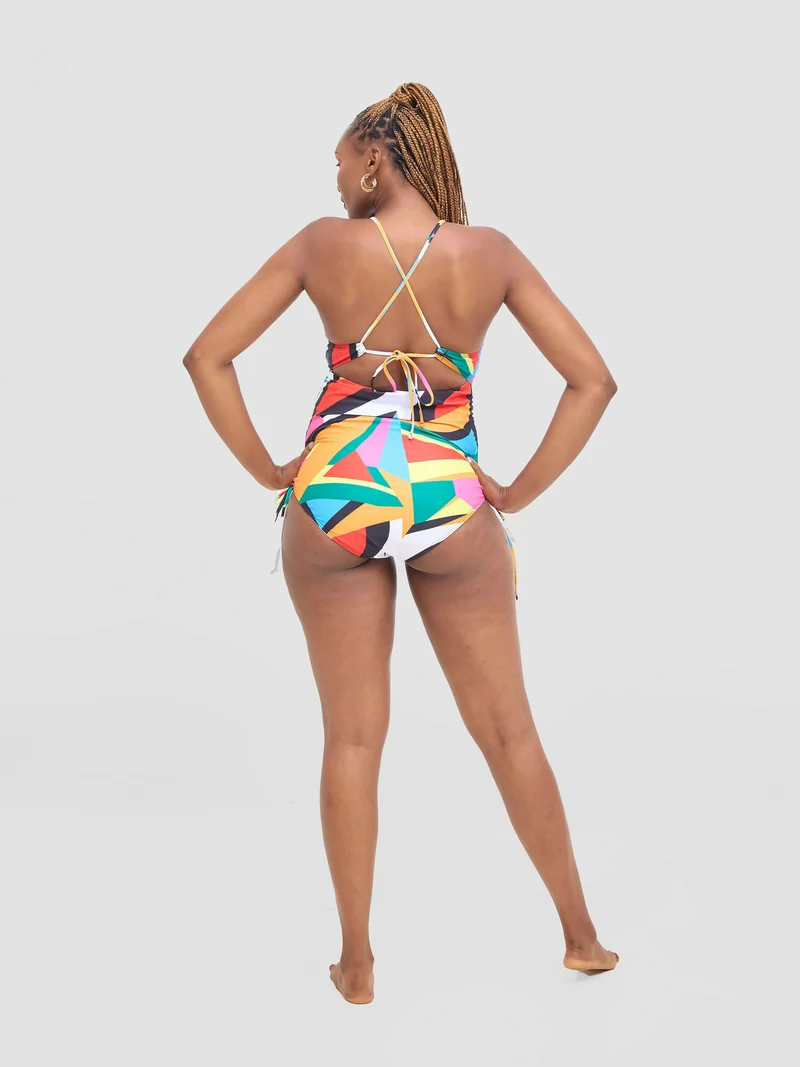 Shells Attic Monokini Swimwear Suit - Multicolored