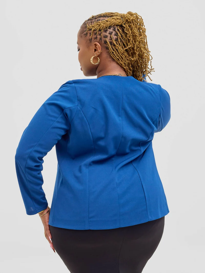 Silver Leaf Official Blazers (With Collar) - Teal Blue