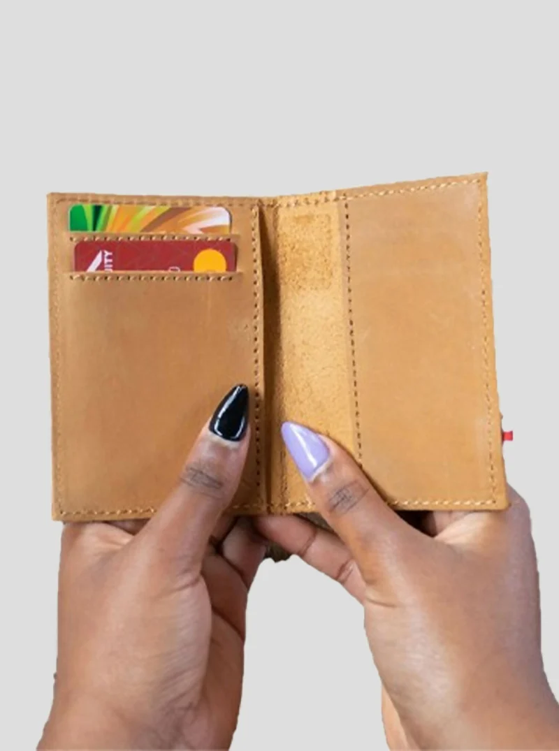 Wazawazi Uli Card Holder Wallet - Brown