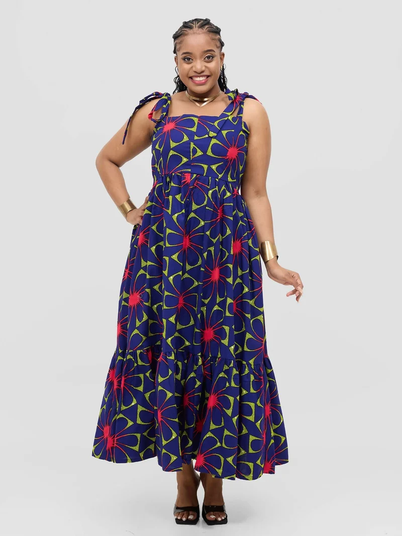 Akinyi Dress - Purple