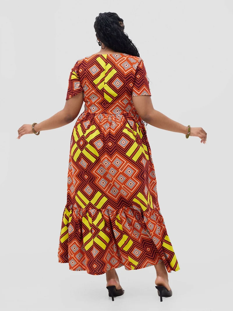 Azizi Dress -Yellow