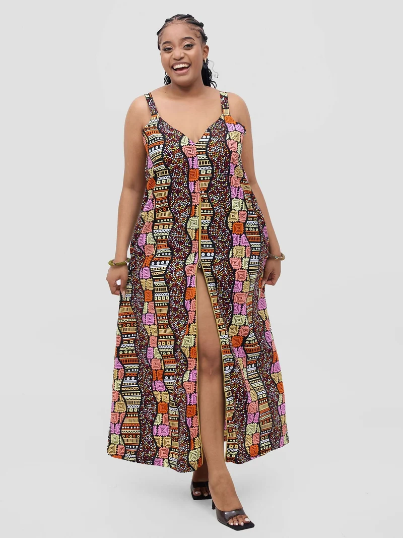Azizi Dress -Yellow