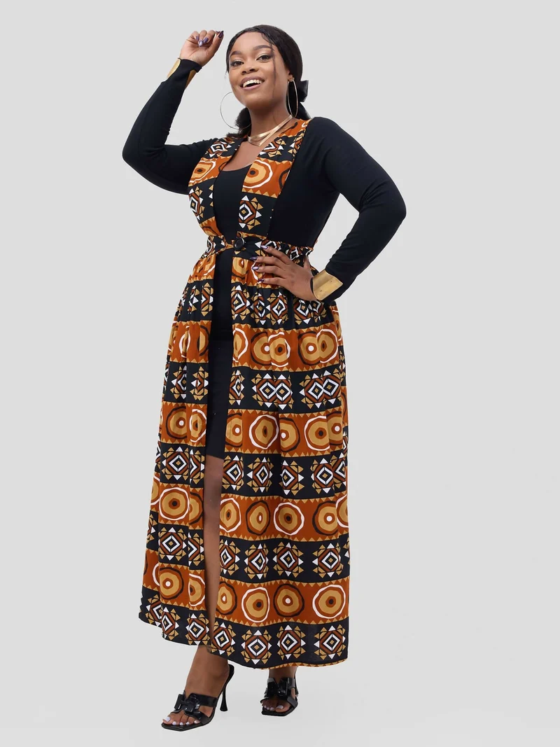Nala Kimono - Brown