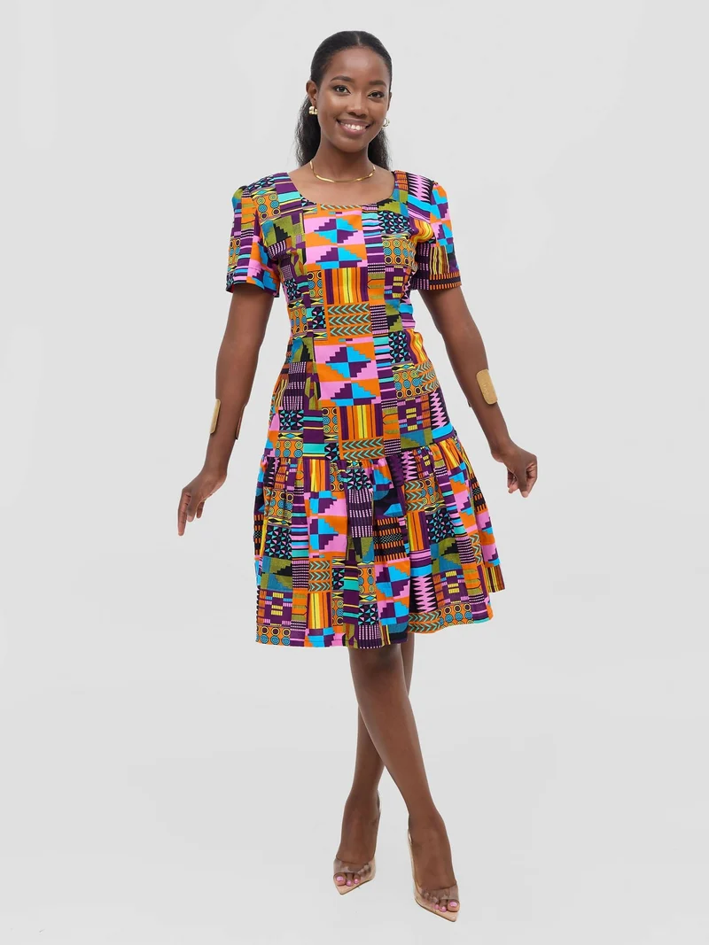 Zuri Dress - Purple