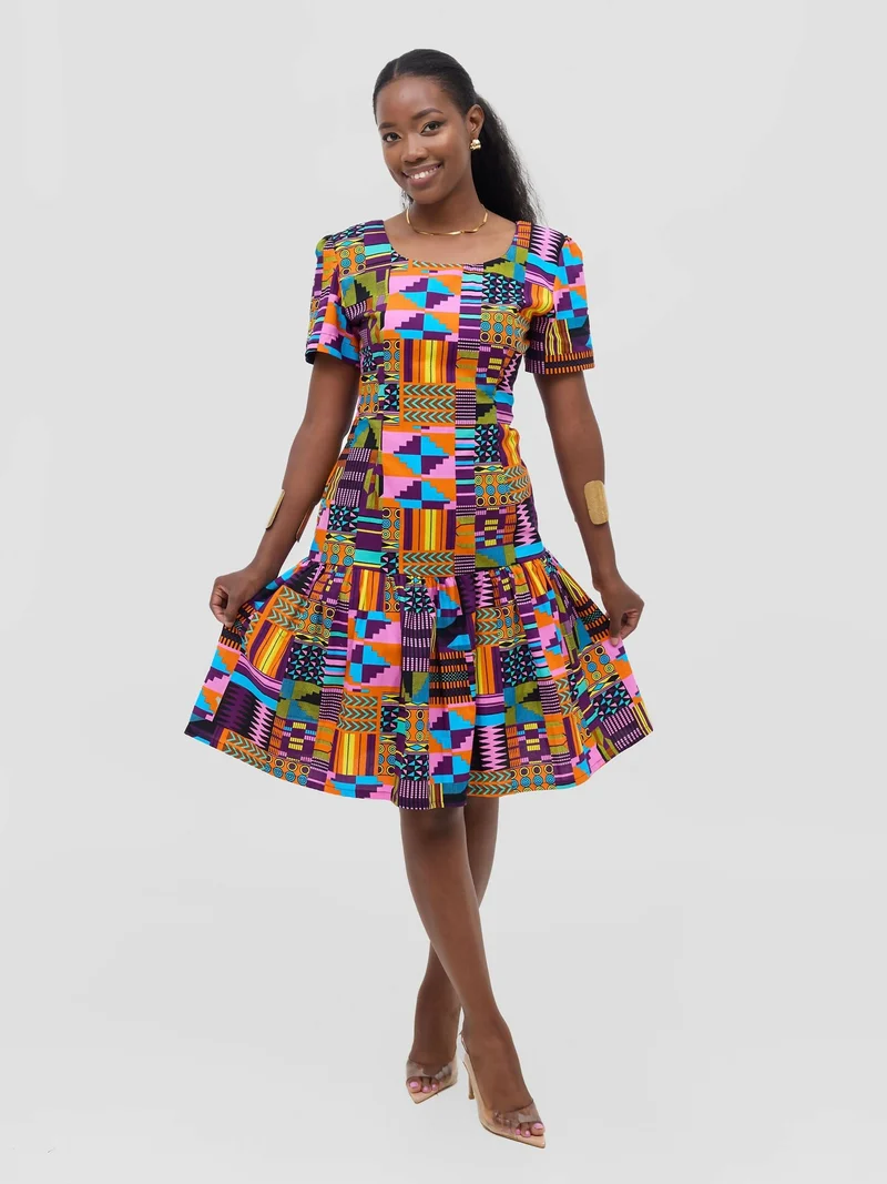 Zuri Dress - Purple