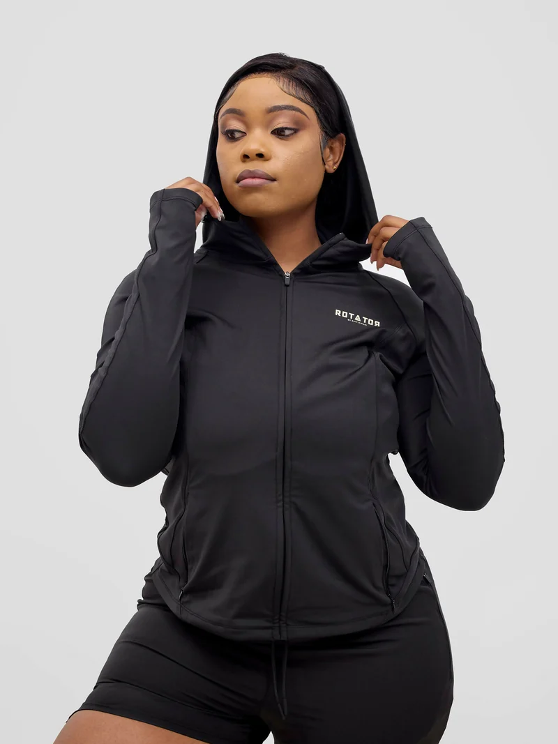 Rotator Active Wear Women's Performance Jacket - Black