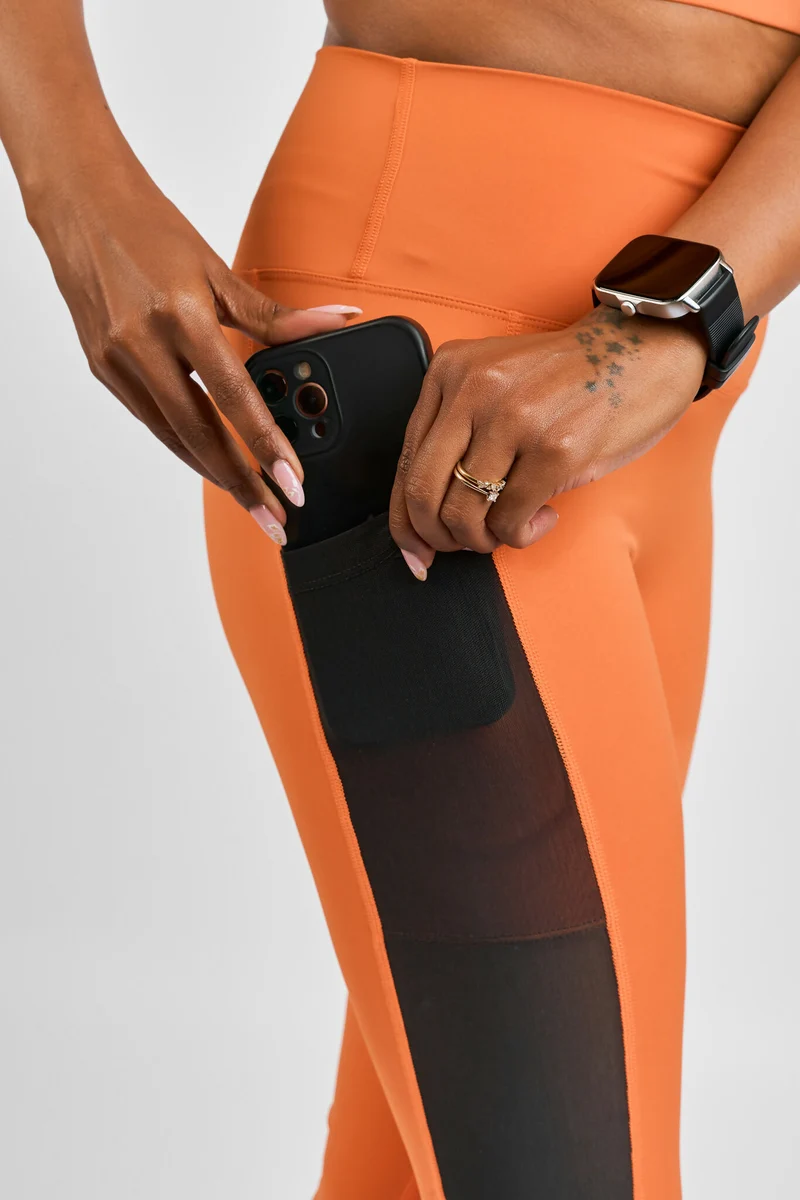 Rotator Active Wear Leggings - Orange