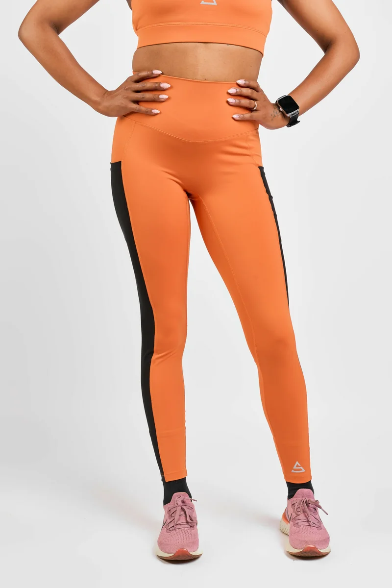 Rotator Active Wear Leggings - Orange