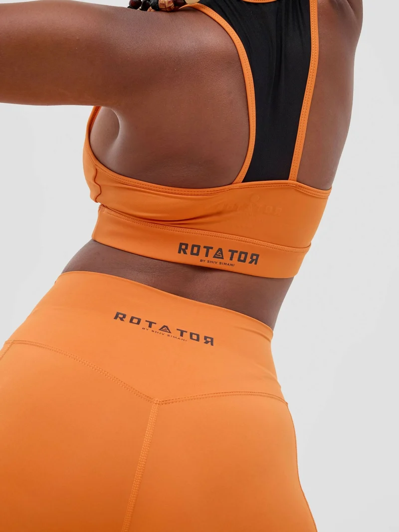 Rotator Active Wear Leggings - Orange