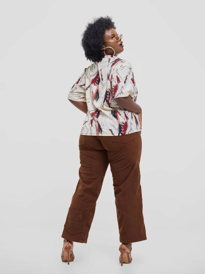 Kalungi Mwamko Unisex Shirt Top - Multicolored