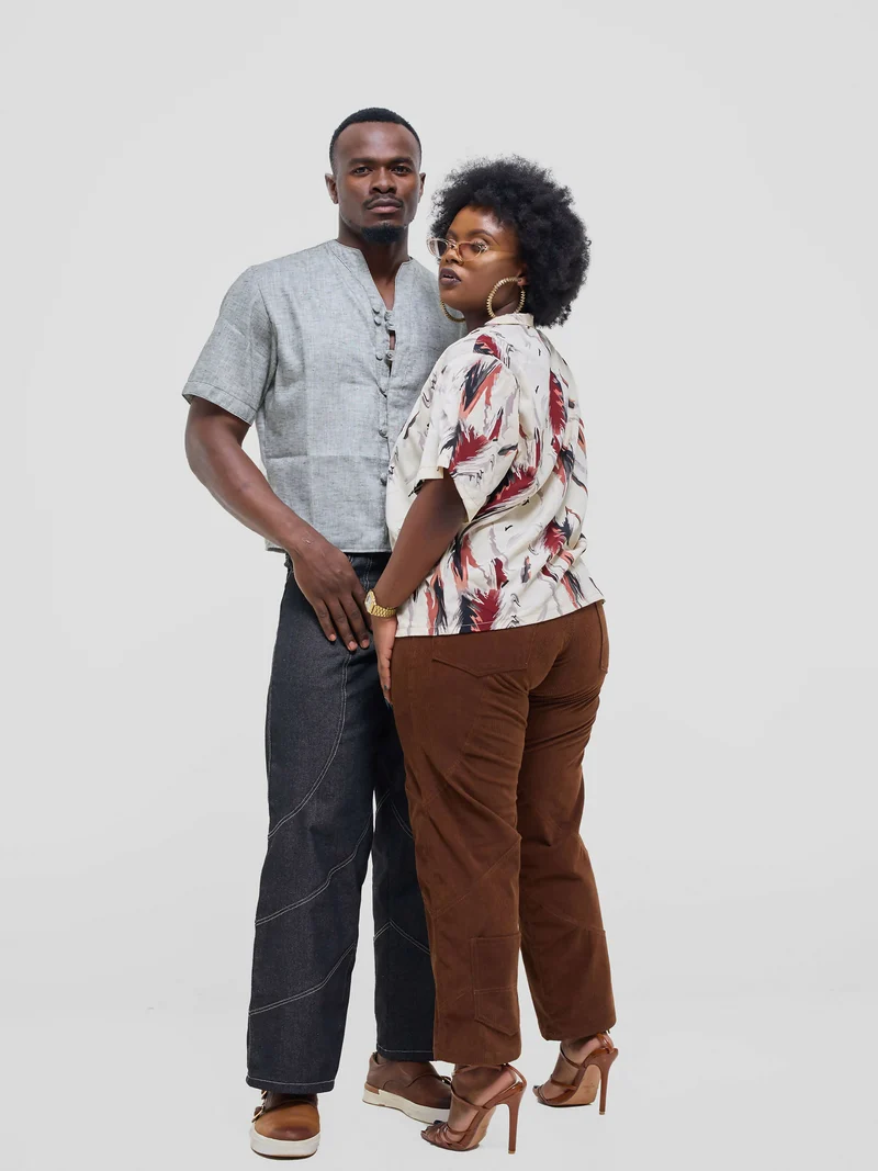 Kalungi Mwamko Unisex Shirt Top - Multicolored