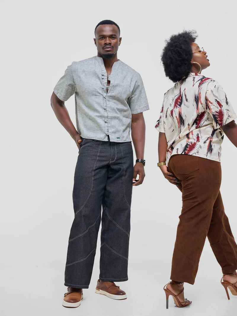Kalungi Mwamko Unisex Shirt Top - Multicolored