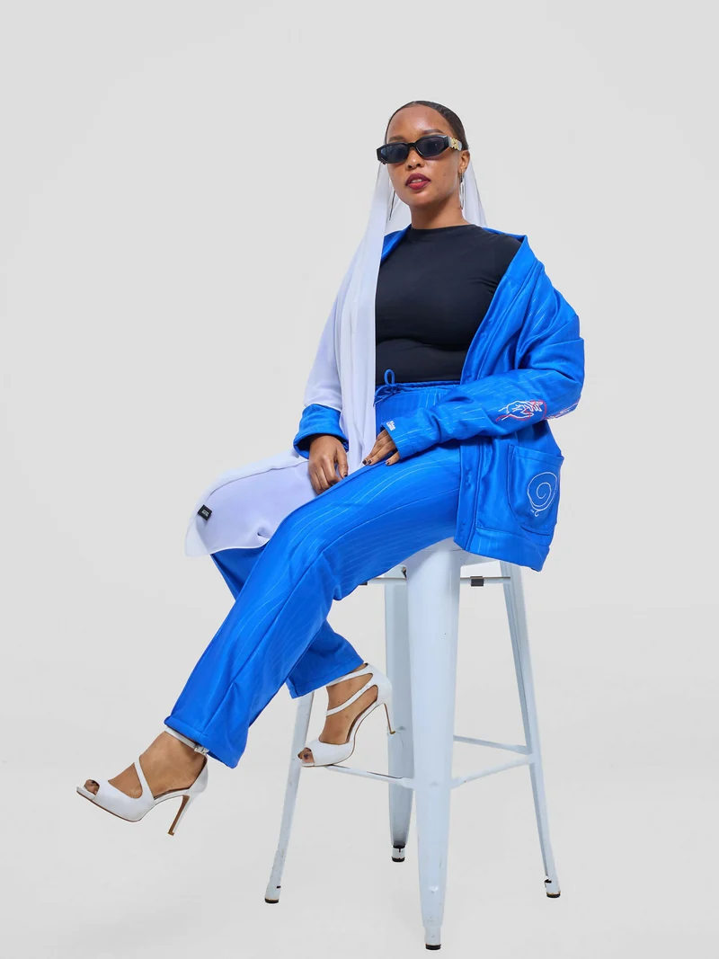 Kalungi Kinga Unisex Cardigan Top - Blue