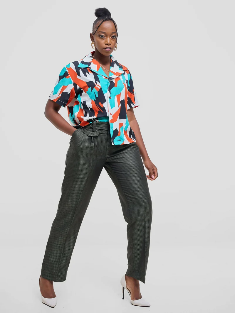 Kalungi Anga Unisex Shirt Top - Multicolored