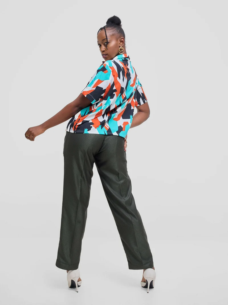 Kalungi Anga Unisex Shirt Top - Multicolored