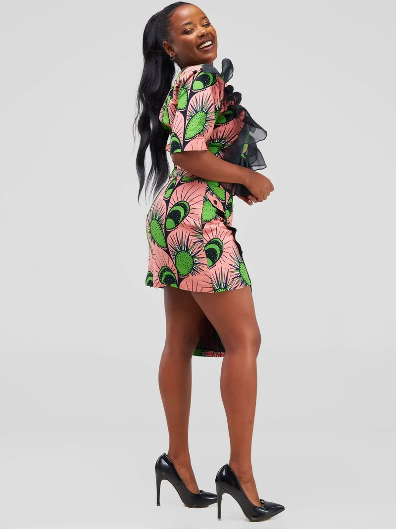 Nefpatra Africa Ade Set Skirt - Pink