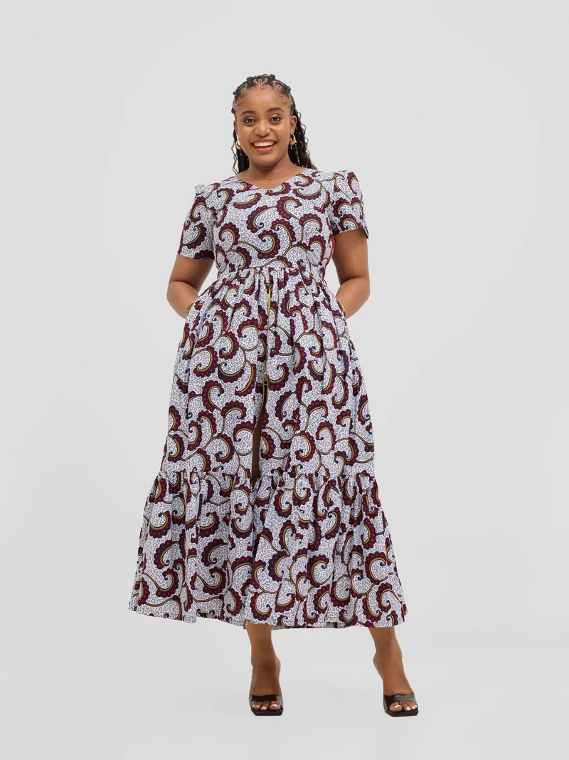 Gravio Fashions Abeba Dress - Floral