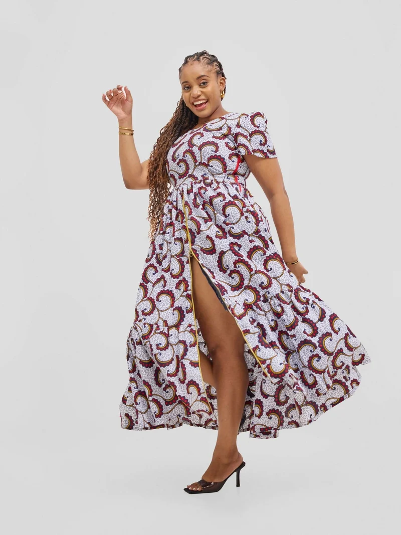 Gravio Fashions Abeba Dress - Floral