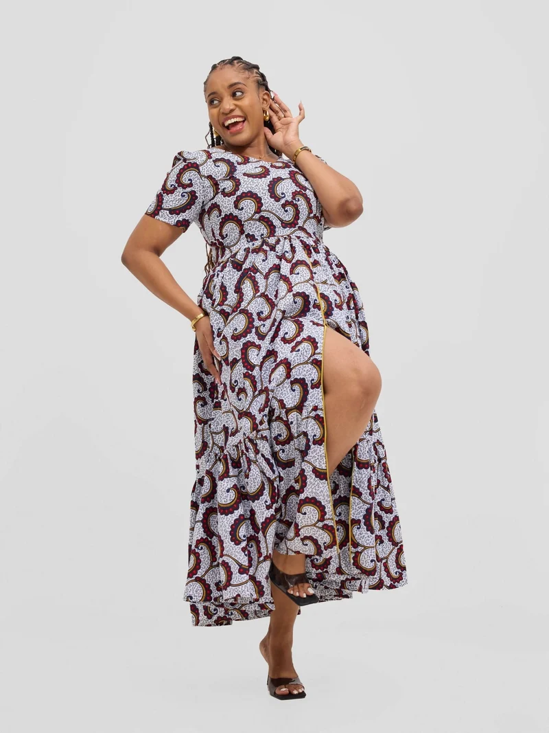 Gravio Fashions Abeba Dress - Floral