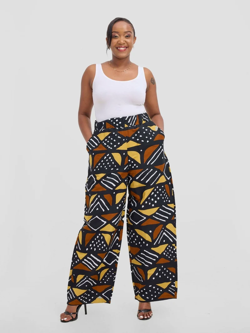 Gravio Fashions Zendaya Pant - Beige