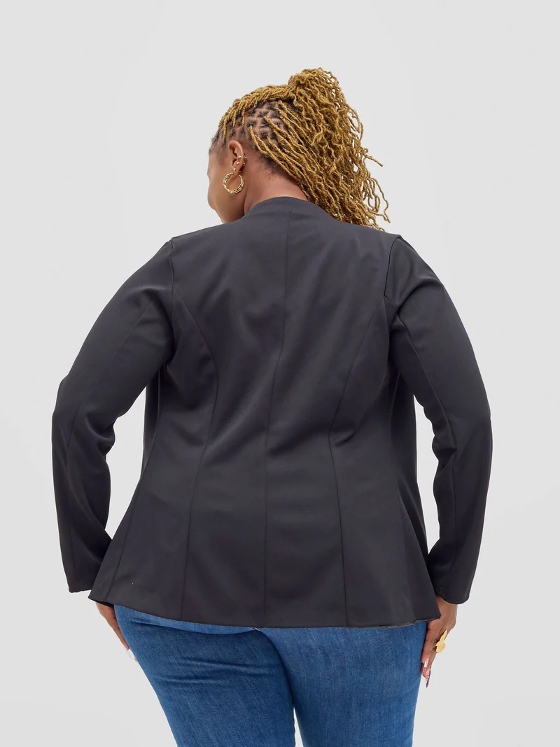 Silver Leaf Official Blazers (With Collar) - Black