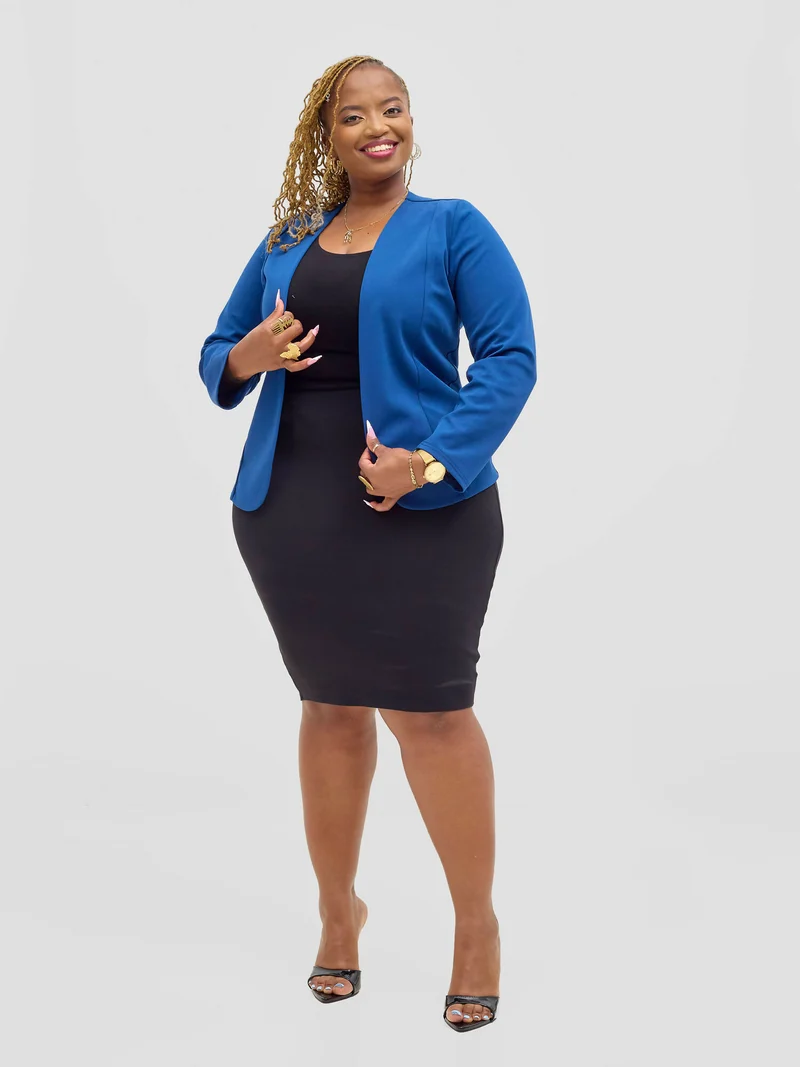 Silver Leaf Official Blazers (Without Collar) - Teal / Blue