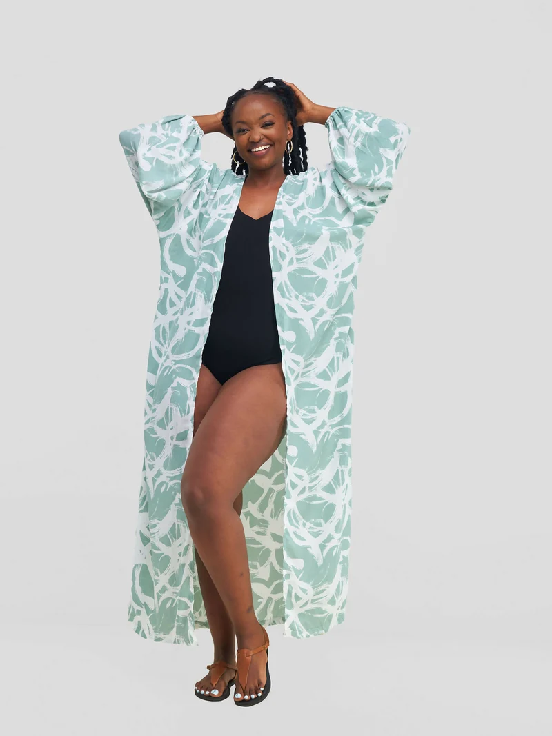 Cover up Kimono - Green