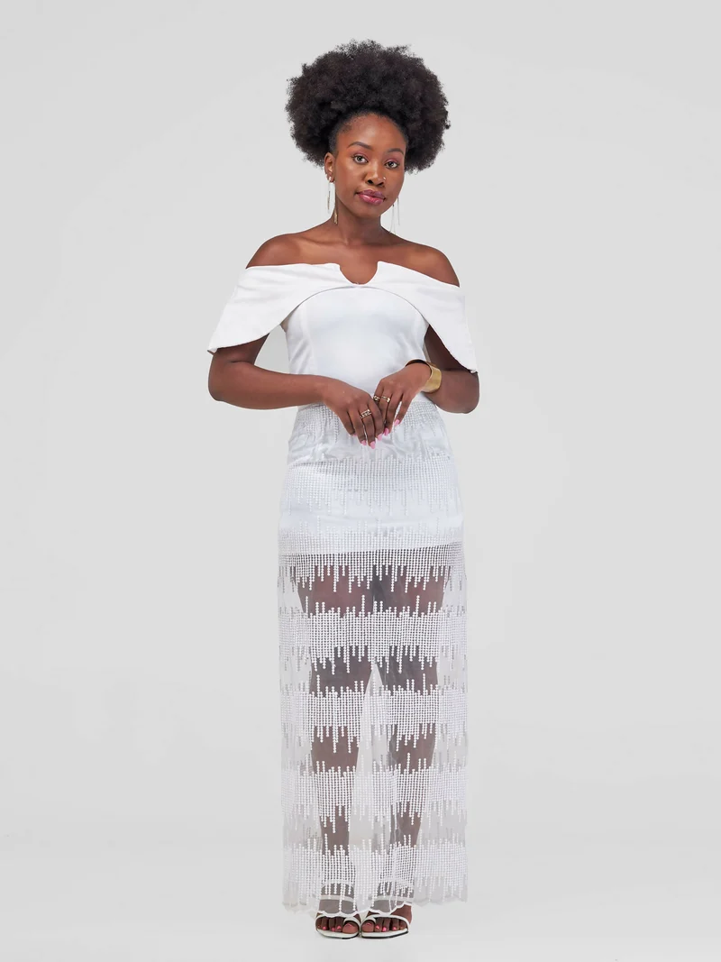 Elegant Wear Dress - White
